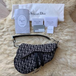 NEW Christian Dior Saddle Monogram